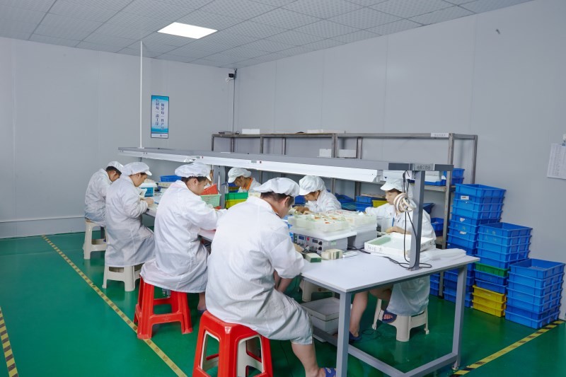 HongKong Guanke Industrial Limited linha de produção da fábrica