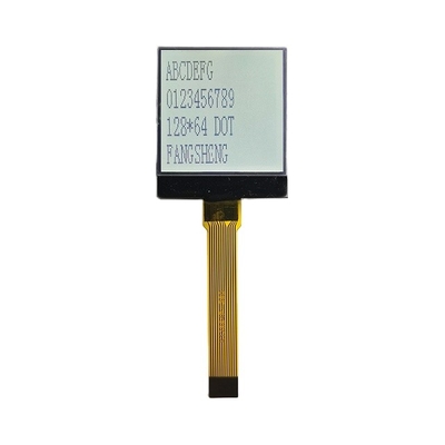 Chip On Glass personalizado 7 segmenta a matriz positiva do gráfico da exposição do LCD