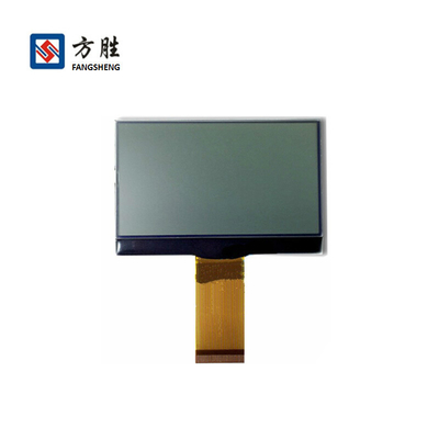 12864 exposição transparente do gráfico STN LCD, módulo do LCD da RODA DENTEADA 128x64 para o instrumento