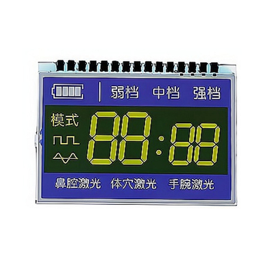 Módulo de exibição LCD do conector FPC, tamanho pequeno da tela LCD positiva TN