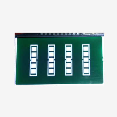 Visor de cristal líquido personalizado, visor LCD de 7 segmentos de dígitos para medidor