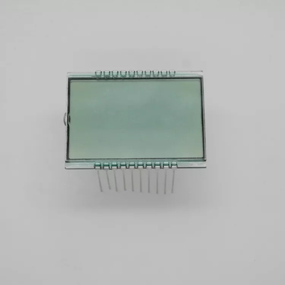 Visor de cristal líquido de 7 segmentos com dígitos LCD monocromático