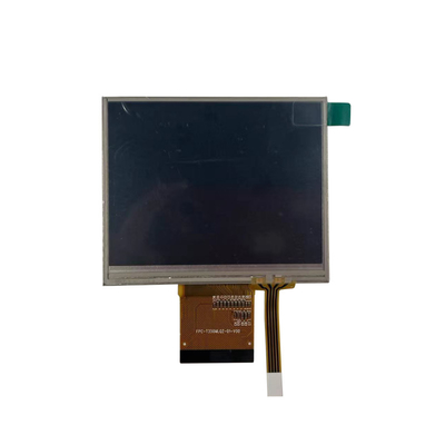 TFT exposição 320 do LCD de 3,5 polegadas * 240 o ponto TFT LCD com RTP indica o módulo do LCD da relação do RGB