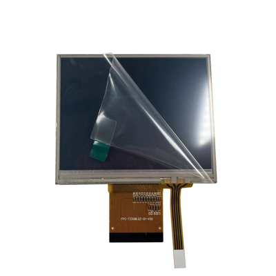 TFT exposição 320 do LCD de 3,5 polegadas * 240 o ponto TFT LCD com RTP indica o módulo do LCD da relação do RGB