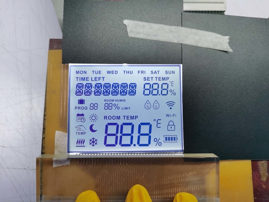 Fábrica chinesa de números positivos FSTN tela LCD Transmissor personalizado TN módulo de LCD para instrumentação