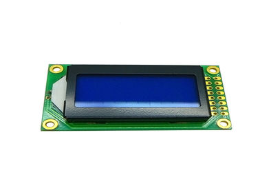 Exposição de segmento pequena do LCD da matriz de ponto, módulo de 0802 painéis LCD da ESPIGA do caráter mini