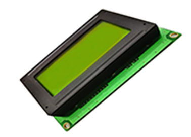 Exposição alfanumérica do LCD dos caráteres, módulo do LCD 1604 do verde amarelo de 5 volts