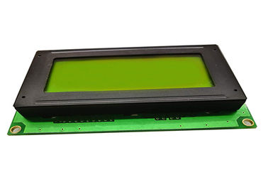 Exposição alfanumérica do LCD dos caráteres, módulo do LCD 1604 do verde amarelo de 5 volts