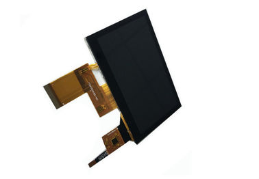Relação capacitiva do Rgb Spi do écran sensível de TFT LCD do brilho alto da exposição do Lcd de 4,3 polegadas para o equipamento industrial