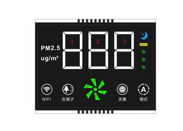 Módulo VA LCD negativo do LCD da exposição/quadrado do LCD de 7 segmentos para o controlador de Termostato