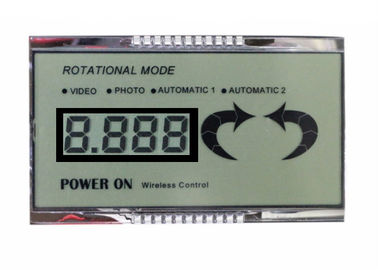 painel LCD numérico do segmento da exposição de 3.6V LCD/TN para o medidor da energia