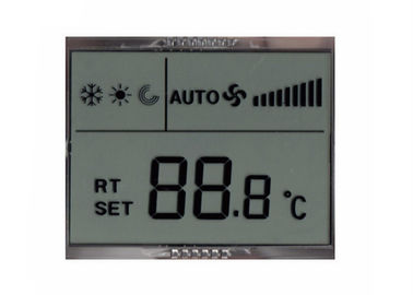 Módulo reflexivo positivo do LCD do dígito da exposição de segmento do TN Lcd 7 do costume para o controlador do telecontrole do condicionador de ar