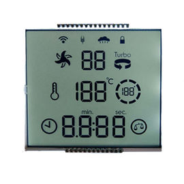 Módulo da exposição da exposição do LCD do costume do conector da zebra/TN HTN LCD para o termostato