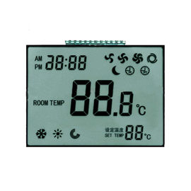 Módulo da exposição da exposição do LCD do costume do conector da zebra/TN HTN LCD para o termostato