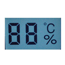 Temp de funcionamento -30-+80℃ da exposição feita sob encomenda do TN LCD do painel LCD do dígito da forma 2