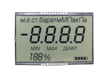 Exposição do TN LCD do dígito, ultra módulo ISO9001 da exposição do LCD da baixa potência