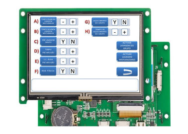 Exposição esperta de TFT LCD de 4,3 polegadas para o PWB/projeção a cores numérica do LCD