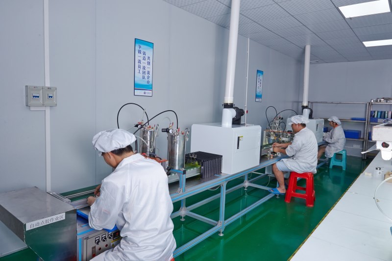 HongKong Guanke Industrial Limited linha de produção da fábrica