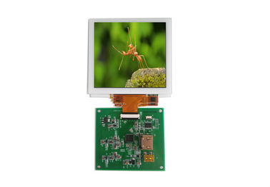 Écran sensível capacitivo quadrado de TFT LCD com relação do Rgb de 720 * 720 pontos