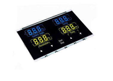 Exposição feita sob encomenda do VA LCD do segmento do toque 7 do dígito para o sistema de aquecimento