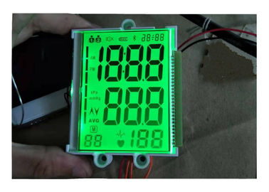 Tela do TN Lcd do segmento do dígito do positivo 4 do LCD do costume para o Sphygmomanometer