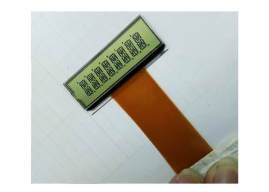 Exposição de 7 TN LCD do segmento/módulo reflexivo do LCD para o medidor de água eletrônico