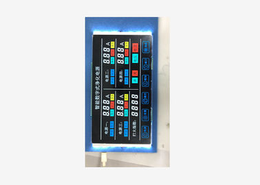 Exposição feita sob encomenda do Lcd do tamanho do módulo industrial do LCD do segmento da exposição 7 do VA LCD para o sistema inteligente da purificação de Digitas