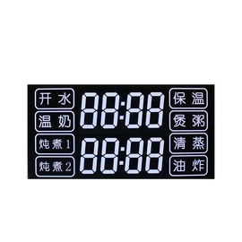 Método de condução estático do PIN da exposição quadrada feita sob encomenda 12 da tela HTN LCD do segmento do tamanho 7