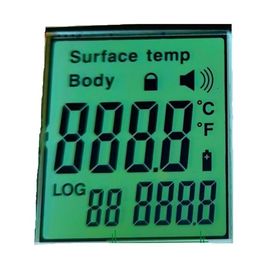 A relação LCD da zebra segmenta a exposição para o termômetro infravermelho