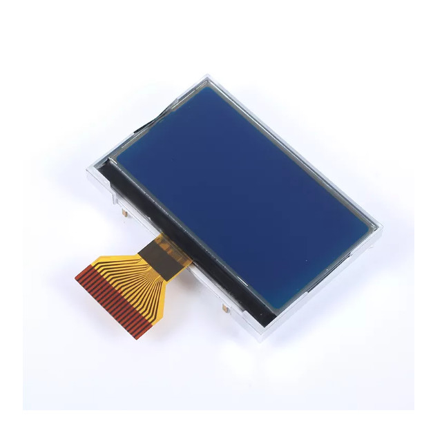Módulo LCD gráfico COG 128 x 64 FSTN, painel LCD de tamanho personalizado de 128 x 128 pontos