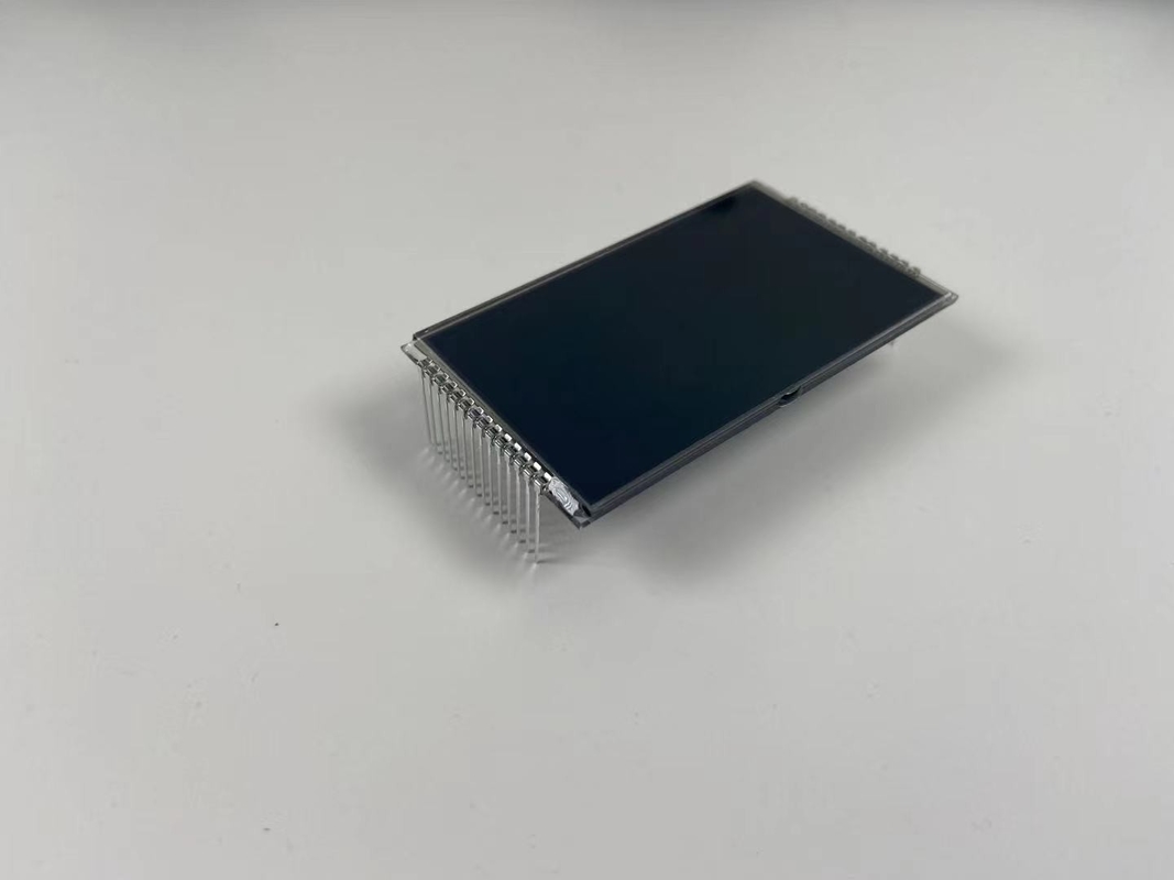 Tela Lcd digital positiva de painel de tamanho personalizado, tela LCD de 6 dígitos e 7 segmentos