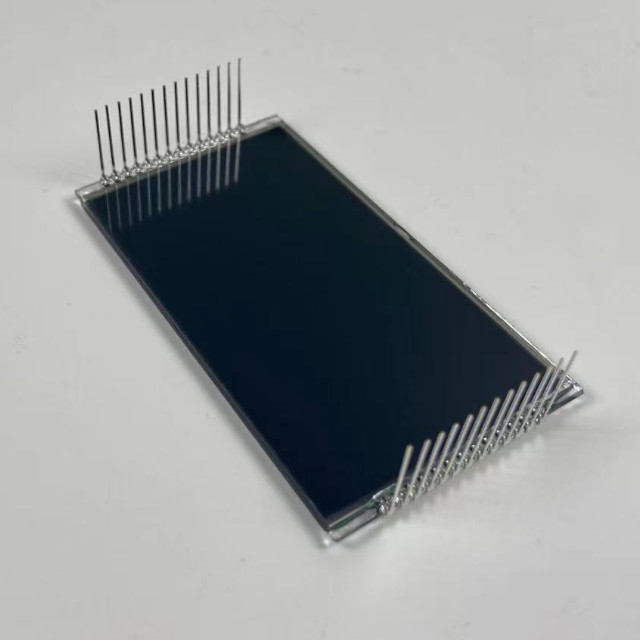 Tela Lcd digital positiva de painel de tamanho personalizado, tela LCD de 6 dígitos e 7 segmentos
