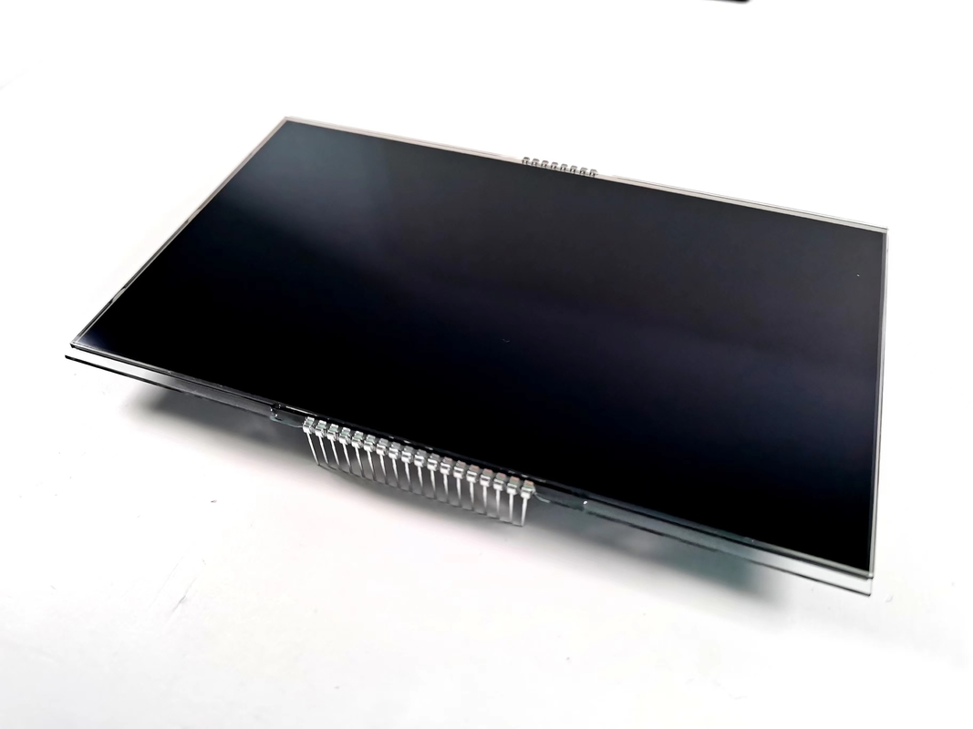 12 O Relógio Negativo VA LCD Display Segmento Negro Dígito Gráfico LCD Painel de vidro VA Para termostato