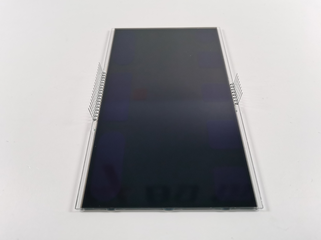 12 O Relógio Negativo VA LCD Display Segmento Negro Dígito Gráfico LCD Painel de vidro VA Para termostato