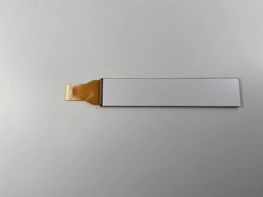 Ecrã LCD HTN de matriz positiva monocromo de 7 segmentos transmissor gráfico para áudio