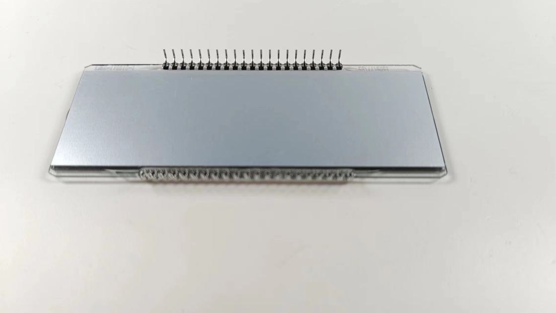 Fabricante chinês TN 7 Segmento LCD Display Módulo transmissor monocromático Caracter transparente para termostato