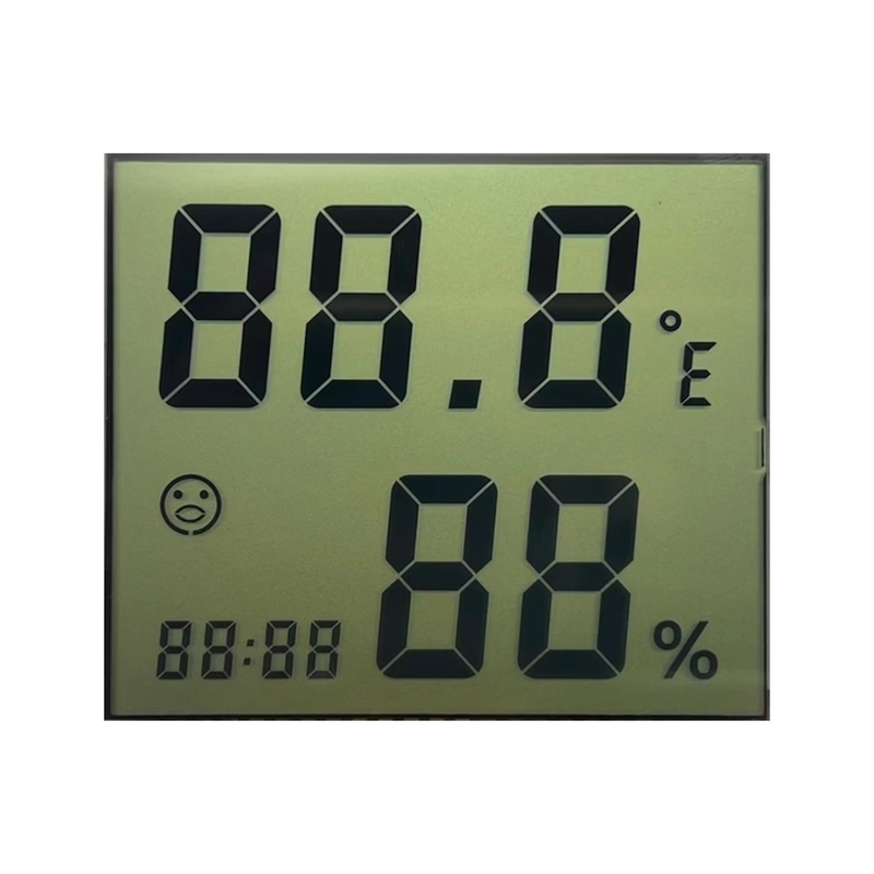 3.0 V Transmissor TN LCD Display Segmento Código Ecrã LCD Para Higrotermógrafo
