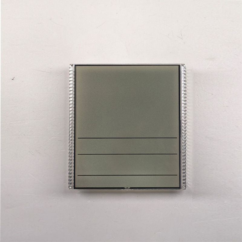 Fabrica de tamanho personalizado TN 7 Segmento LCD Display Monocromo módulo transmissor Caracter transparente para termostato
