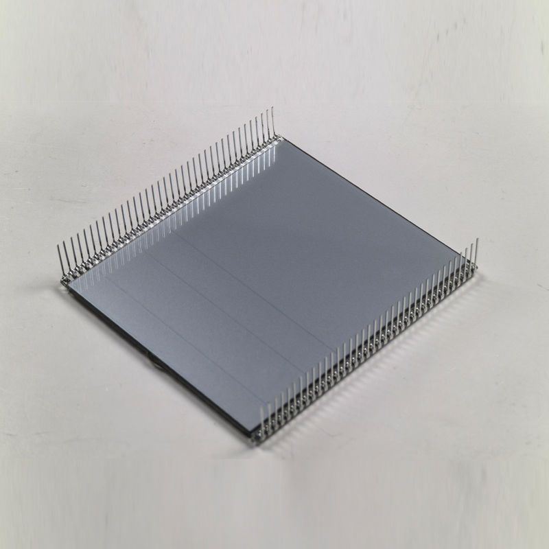 Fabrica de tamanho personalizado TN 7 Segmento LCD Display Monocromo módulo transmissor Caracter transparente para termostato