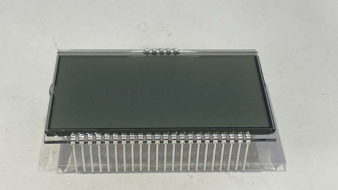 Ecrã LCD HTN personalizado de alta qualidade de oito formas monocromático de 7 segmentos