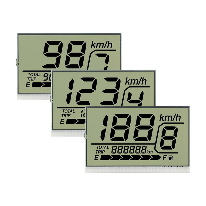 Visor LCD monocromático TN STN HTN FSTN VA personalizado para equipamentos industriais LCD monocromático