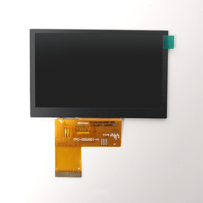Painel LCD TFT personalizado de 800x480 para painéis de controle industriais