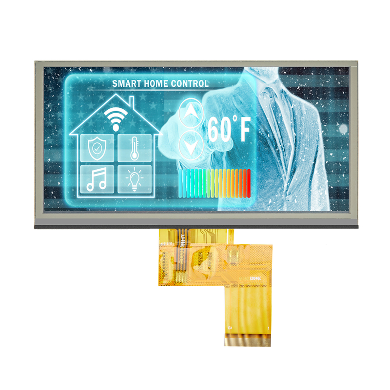 Módulo de Display TFT LCD Personalizado de 7 Polegadas com Alta Resolução e Clareza, Painel IPS/VA para Uso Médico