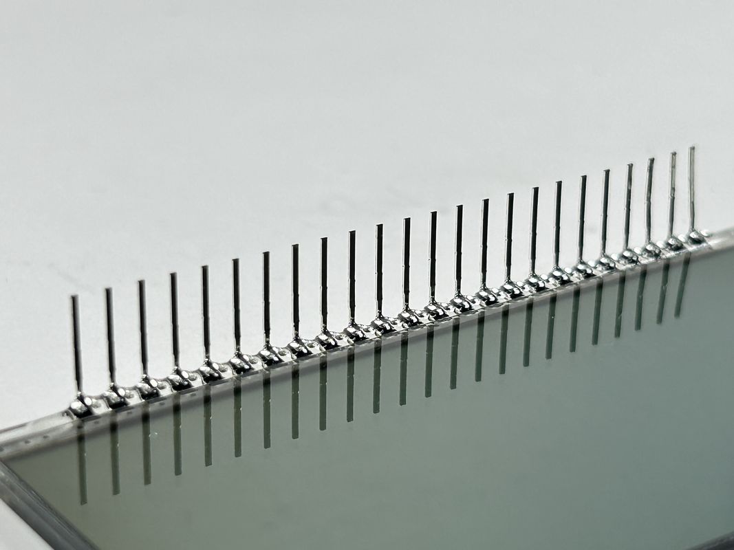 Segmento HTN de ROHS personalizado LCD 7 Segmento LCD Display para controle industrial