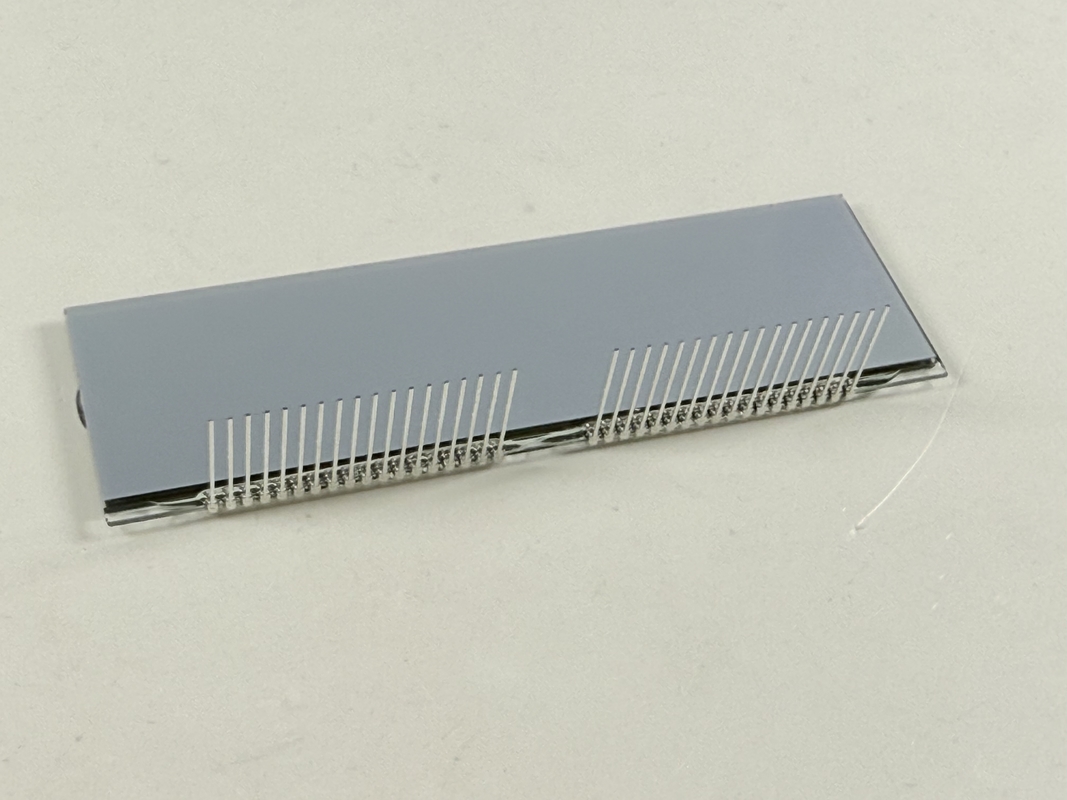 Exibição LCD do segmento personalizado para o instrumento de motocicleta Exibir oem odm tn htn stn fstn