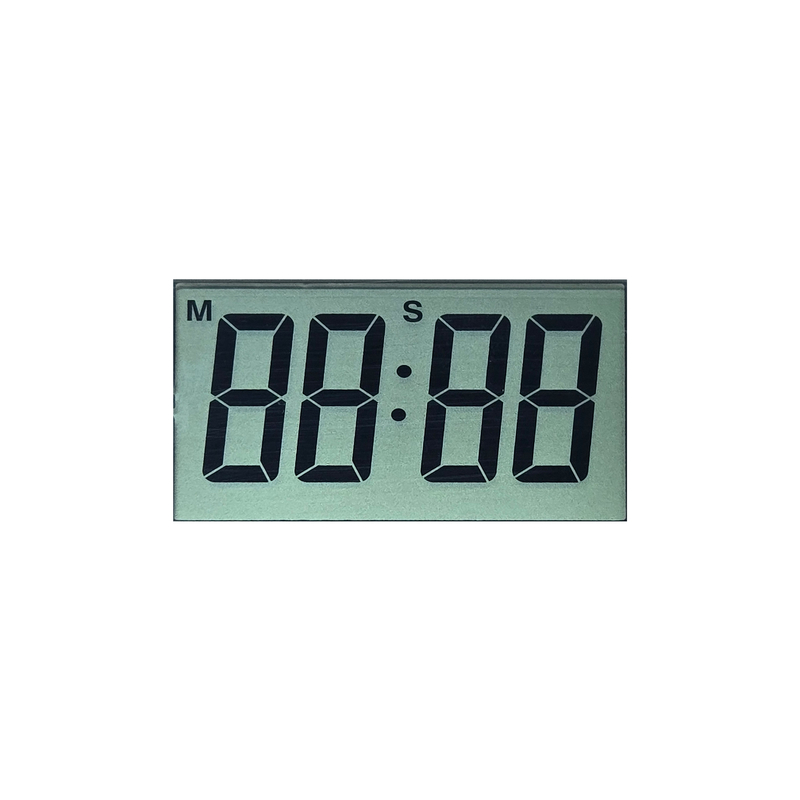 Exibição LCD de segmento 4 personalizada e 7 Segment LCD Display para telas em preto e branco, soluções personalizadas