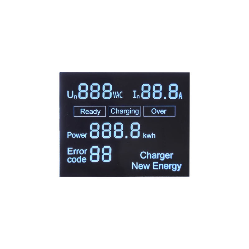 Painel VA LCD e tela VA LCD Display preto e branco personalizado para fonte de alimentação