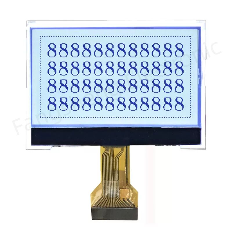OEM ODM Tipos de Display LCD COG Gráficos e Caracteres Tipos 16x2 Módulo COG Chip on Glass (COG) Displays LCD