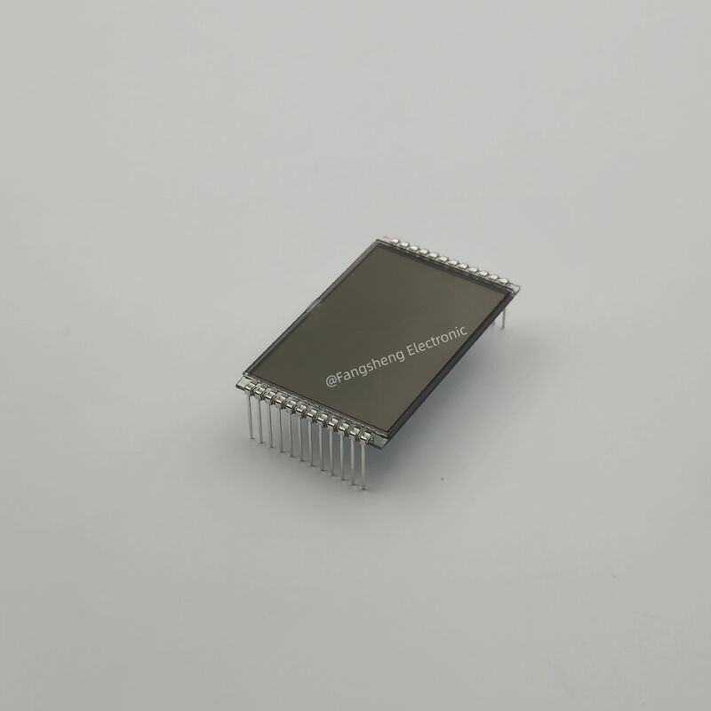 LCD de segmento positivo TN personalizado para termômetro e higrômetro Painel de exibição LCD de segmento positivo reflexivo TN STN FSTN Factory