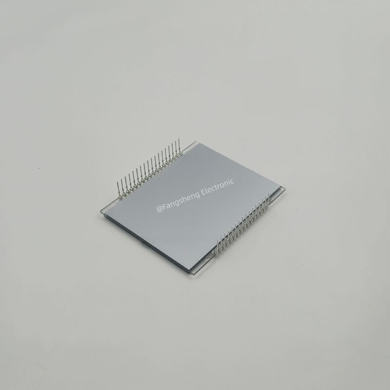 Módulo LCD de segmento monocromático de tela LCD personalizado TN STN HTN FSTN VA para fabricante de display LCD de dígito monocromático de termostato